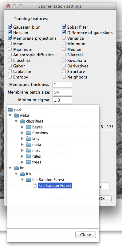 install weka segmentation tool imagej