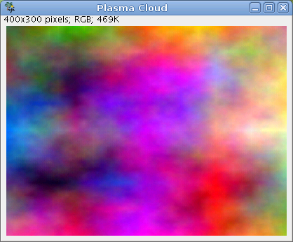 Example "Plasma Cloud" image